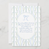 Grandmillennial-Baby shower Kaart (Achterkant)