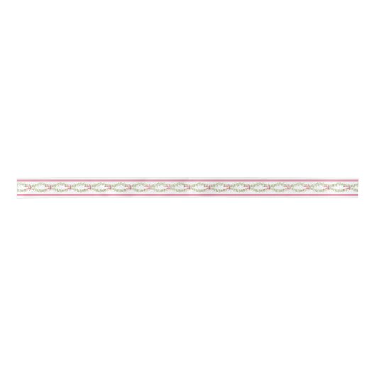Grandmillennial Evergreen Trellis met Bogen Lint (Voorkant)