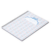 Grandmillennial Floral Notitieboek Journal (Linkerzijde)