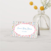 Grandmillennial Floral Place Card (Achterkant)