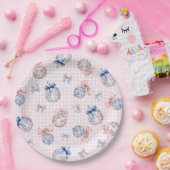 Grandmillennial | kerstversiering papieren bordje (Feest)