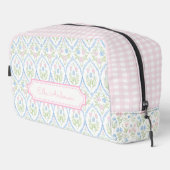 Grandmillennial Pastel Floral Toilettasje (Rechterhoek)