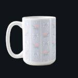 Grandmillennial Roses and Bows Mug<br><div class="desc">Les arcs du grand-millénaire et la tasse rose.</div>