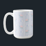 Grandmillennial Roses and Bows Mug<br><div class="desc">Les arcs du grand-millénaire et la tasse rose.</div>