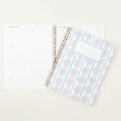 Grandmillennial Trellis Floral Planner (Devant avec enveloppe)