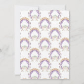 Grandmillennial Wisteria Baby Shower Invitation (Dos)