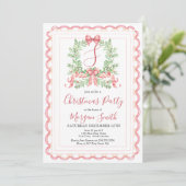 Grandmillienal kerstfeest Uitnodiging (Staand voorkant)