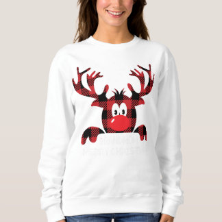 Grandmom Always be yourself Reindeer Santa Hat Buf Trui