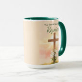 Grandmother Easter Rejoice Cross and Lilies Mok (Voorkant rechts)