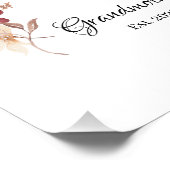 Grandmother Est. Year  Foto Afdruk (Hoek)