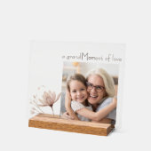 Grandmother Mother's Day Photo Acrylic Gift (Angle)
