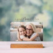Grandmother Mother's Day Photo Acrylic Gift (Neutre)