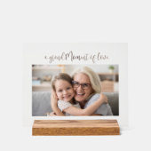 Grandmother Mother's Day Photo Acrylic Gift (Recto)