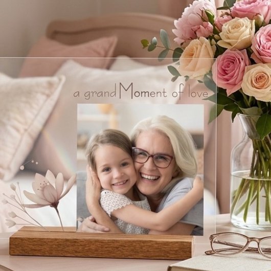 Grandmother Mother's Day Photo Acrylic Gift