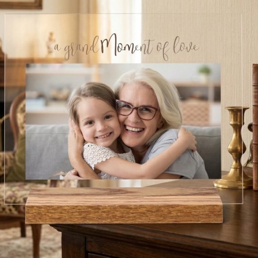 Grandmother Mother's Day Photo Acrylic Gift