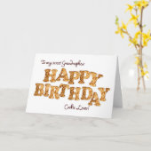 Grandnephew, une carte d'anniversaire pour les amo (Fleur jaune)