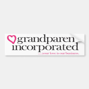 Grandouders Incorporated Bumpersticker