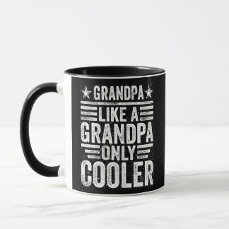 GrandPa als een opa alleen maar koeleraar Funny Fa Mok