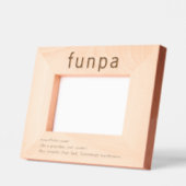 Grandpa Amusant Définition Cadre Image Étonnée (Gauche)