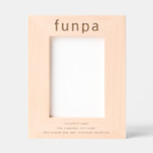 Grandpa Amusant Définition Cadre Image Étonnée (Recto)