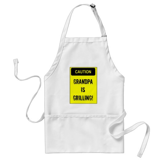 Grandpa Apron Standaard Schort (Voorkant)
