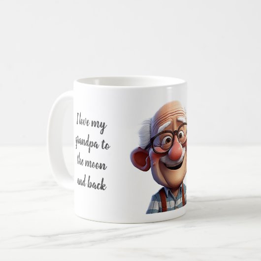 Grandpa Café Mug (Devant gauche)