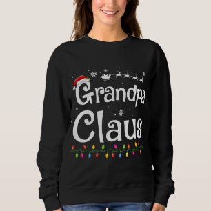 Grandpa Claus Funny Family Santa Pajamas Kerstmis Trui