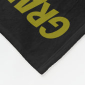 Grandpa Custom Photo Collage Fleece Deken (Hoek)