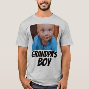 GRANDPA CUSTOM T-SHIRTS - VOEG DE FOTO VAN GRANDCH
