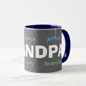 GRANDPA Design Café Mug (Devant droit)