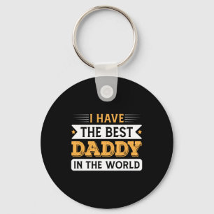 Grandpa Gift Ik heb de beste vader ter wereld Sleutelhanger