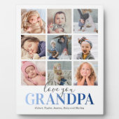 Grandpa Gift | Liefde foto Fotoplaat (Voorkant)