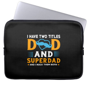 Grandpa Gift   Pap en Super Pap Laptop Sleeve