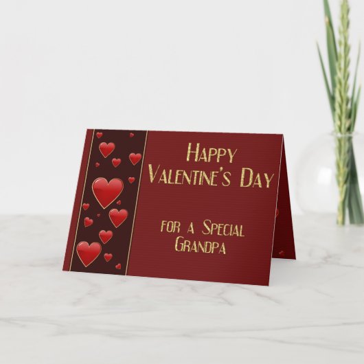 Grandpa Masculine Carte Saint Valentin (Devant)
