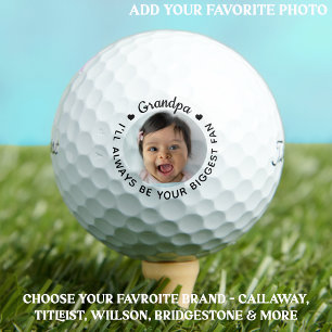 GRANDPA - Moderne persoonlijke foto - Golfer Golfballen