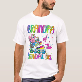 Grandpa of the Birthday girl T-shirt
