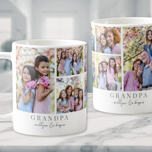 Grandpa Photo Collage Koffiemok