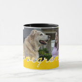 Grandpa Photo Mug Customisé Fête des pères Mugs (Centre)