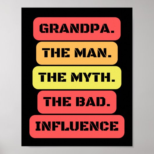 grandpa poster (Voorkant)