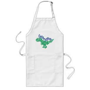 Grandpa Saurus Graphic Lang Schort