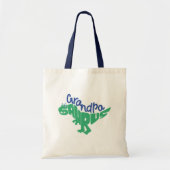 Grandpa Saurus Graphic Tote Bag (Voorkant)