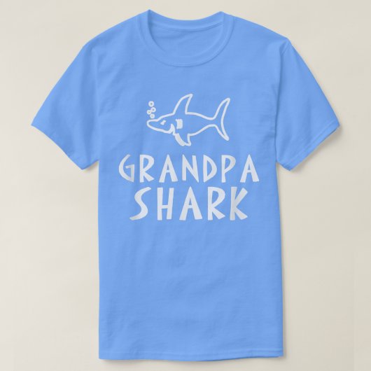 Grandpa Shark T-shirt (Design voorkant)