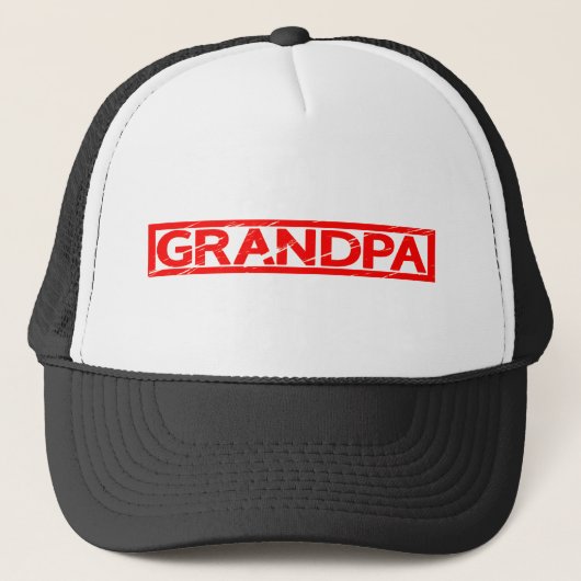 Grandpa Stamp Trucker Pet (Voorkant)