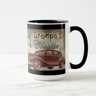 Grandpa Vintage Car Coffee Mok
