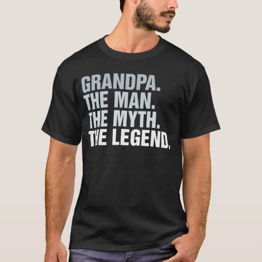 Grandpahe Manhe Mythhe Legend boy T-shirt (Voorkant)