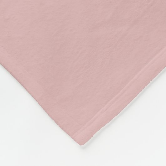 GRANDPARENTS FOTO GIFTS - Blush Pink Fleece Deken (Hoek)