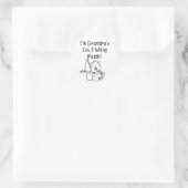 Grandpas Ice Viste Buddy Ronde Sticker (Tas)