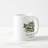 Grandpas Lucky Fishing Mug | brochet et perche (Devant droit)