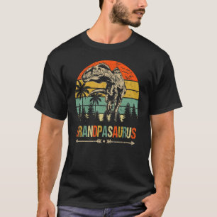 Grandpasaurus Rex Dinosaur Grandpa Saurus T-shirt