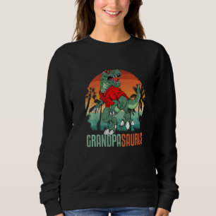 Grandpasaurus Rex Grandpa Saurus Dinosaur Sunglass Trui
